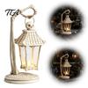 Unique Skeleton Gift for Goths LED Hand Lantern, Gothic Bone Table Lamp, USB Dark Aesthetic Room Decoration Powered Spooky Decorative Light Halloween