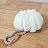 Pumpkin-shaped Beige King Shower Ball