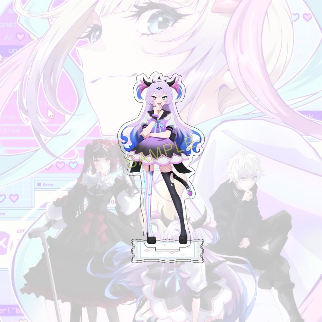 Anime NEEDY GIRL OVERDOSE 15 cm Acrylic Standing Figure Model Desktop Decoration Fan Collection Gift Keychain