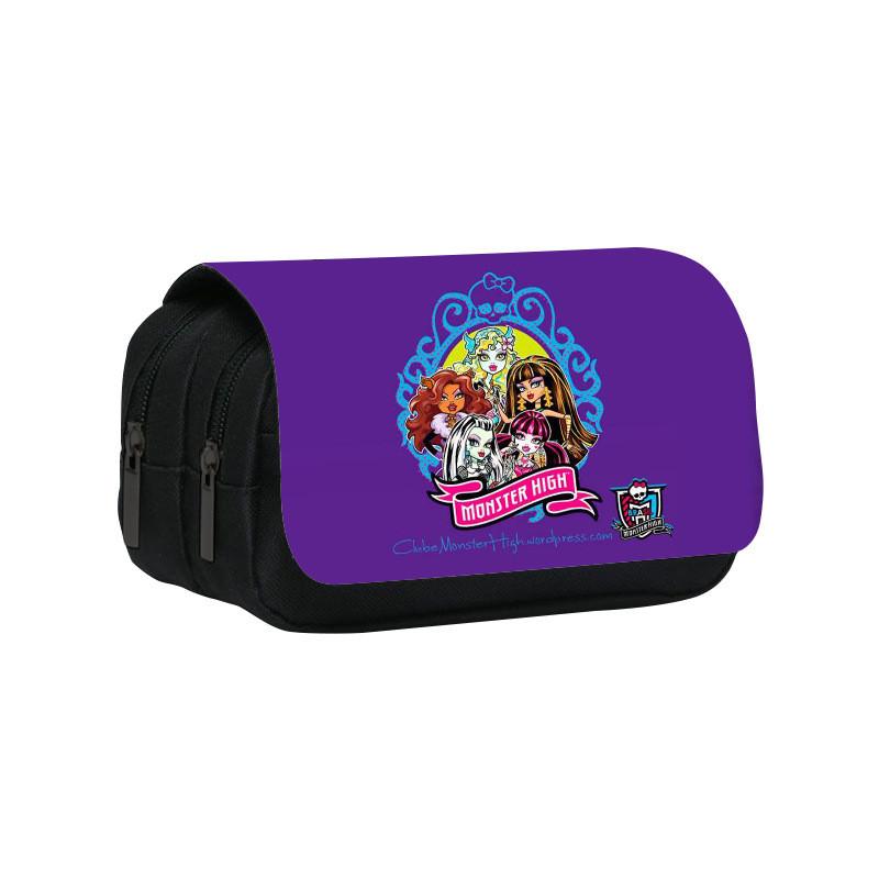 Monster High Elf High School Pencil Case With Detachable Cover For Students