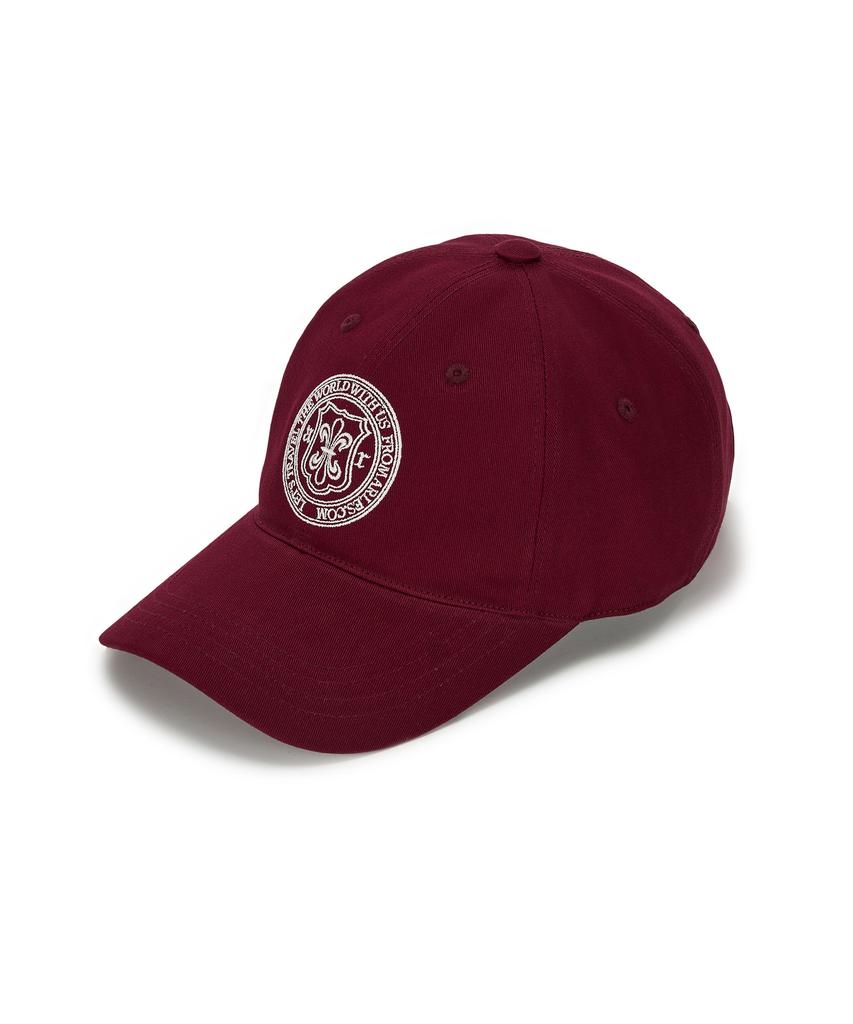 Peulomaleul Signature Logo Ball Cap / Burgundy