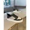 Autumn leather low-top board shoes new panda color sports and leisure high street qs