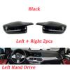G30 G38 Hellschwarze Seitenflügel-Rückspiegel-Abdeckkappen für BMW 2 3 4 5 7 Serie G20 G21 G28 G22 G11 G12 G42 M4 Stil LHD RHD