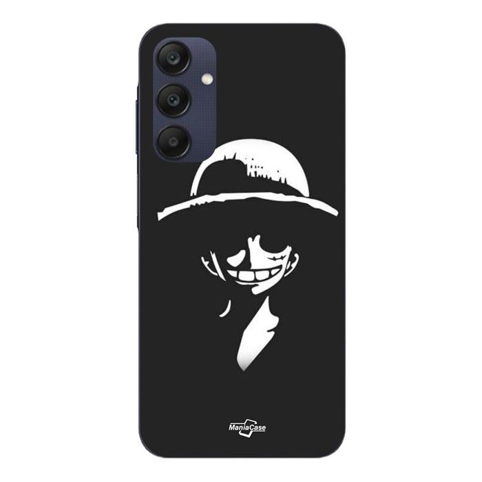 Coque Pour Samsung galaxy A25 Monkey D. Luffy black and white Maniacase