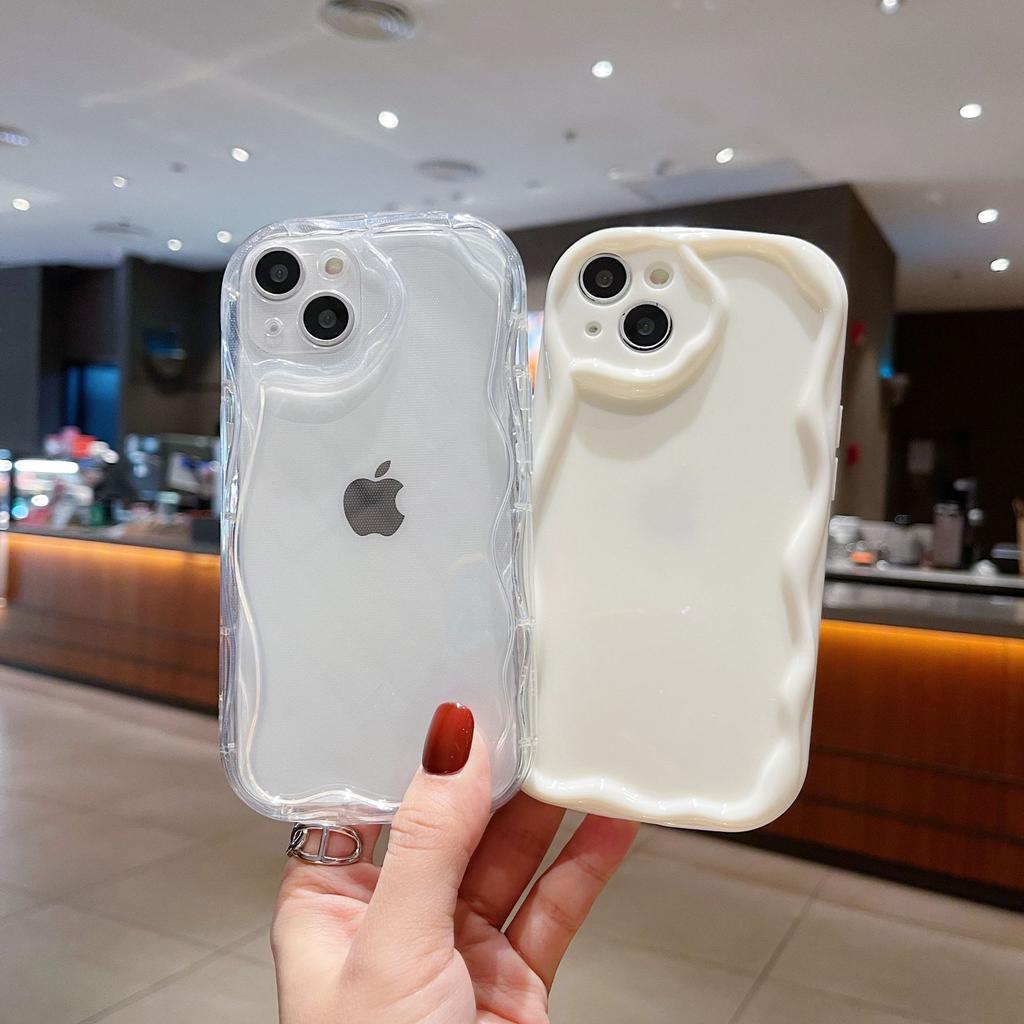 Applicable To Apple 16 Mobile Phone Case Cream Shell Tpu Material Anti-fall IPhone 15 Mobile Phone Protection Case