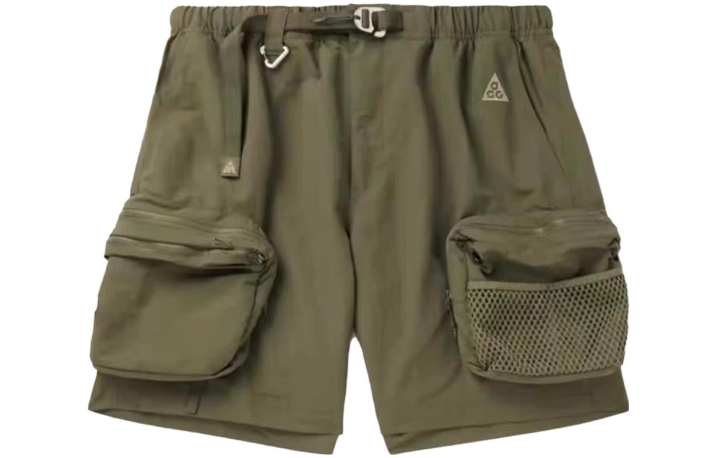 Nike Cargo Shorts Men s Khaki Green Moderate DN3946-222 S