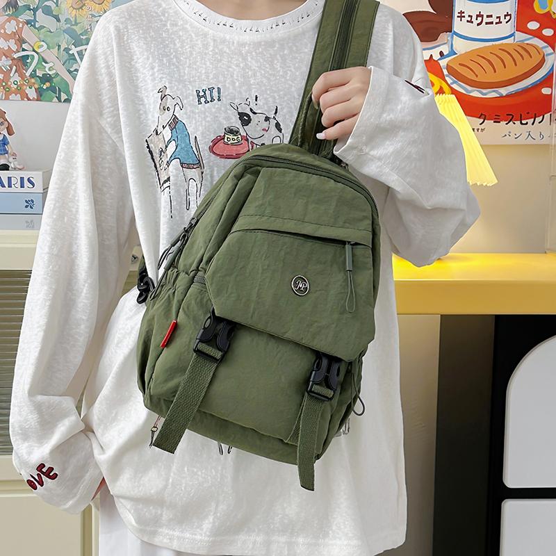 Multifunctional Chest Bag Large Capacity Shoulder Bag Nylon Lightweight Backpack