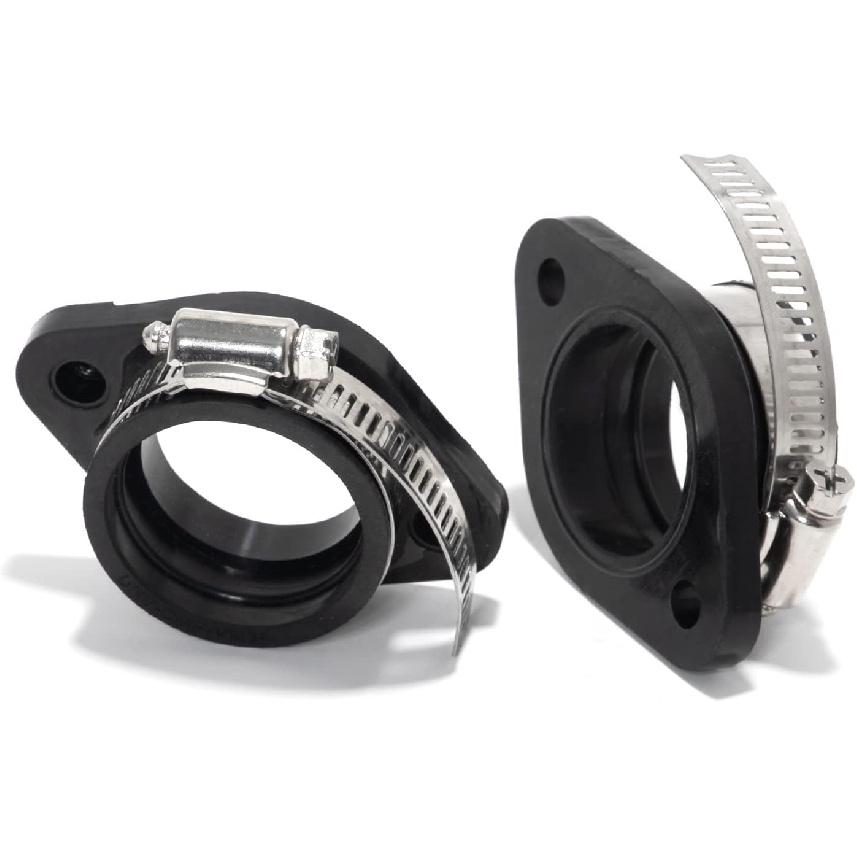 33 34 35 mm Intake Carb Boots for Yamaha Banshee 350 YFZ350 1987-2006, Fit for Keihin and Mikuni Carburetors, Carb Carburetor Intake Manifolds Boots