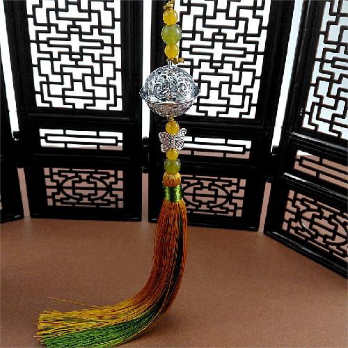 Qingxin Palace Bell Tassel Pendant Hanfu Waist with Yunmeng Jiang Pendant Palace Bell Ancient Style Accessories Fan Pendant Hanging Ear