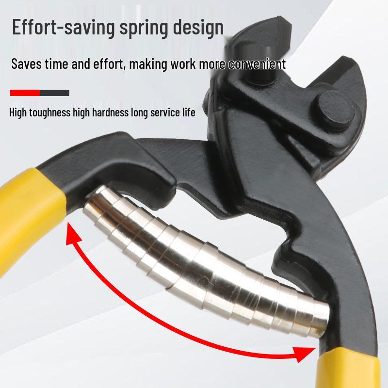 8-inch Labor-Saving Steel Wire Cutters, 9-inch Heavy-Duty Pliers for Cutting Iron, Steel, Copper Wire, and Rebar