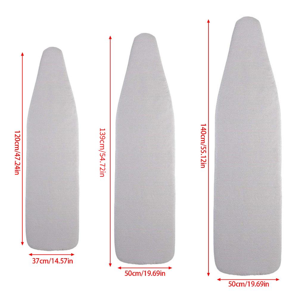 Einfach zu reinigende Polyester-Bügeltischbezug mit Silberbeschichtung Bügeltischbezug Ideal für die Hauswäsche Hitzebeständig