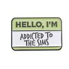 Style Cute Cartoon English Letter Badge Brooch Unique Alloy Pin For Trendsetters