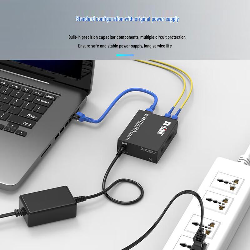 SK-LINK 100Mbps Fiber Optic Transceiver