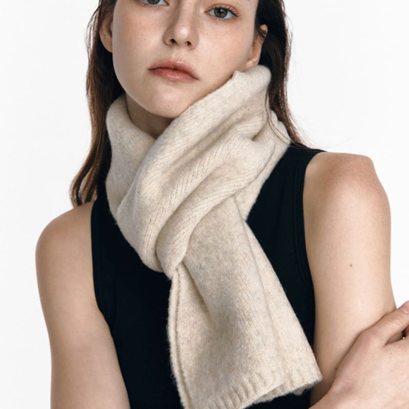 BRIGHTEN Wool Mini Muffler (6colors)