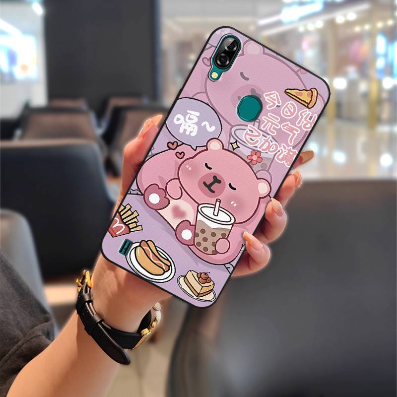Soft case Anti-dust Phone Case For Blackview A60 Pro Protective Couple TPU Graffiti Back Cover Cute Fashion Design