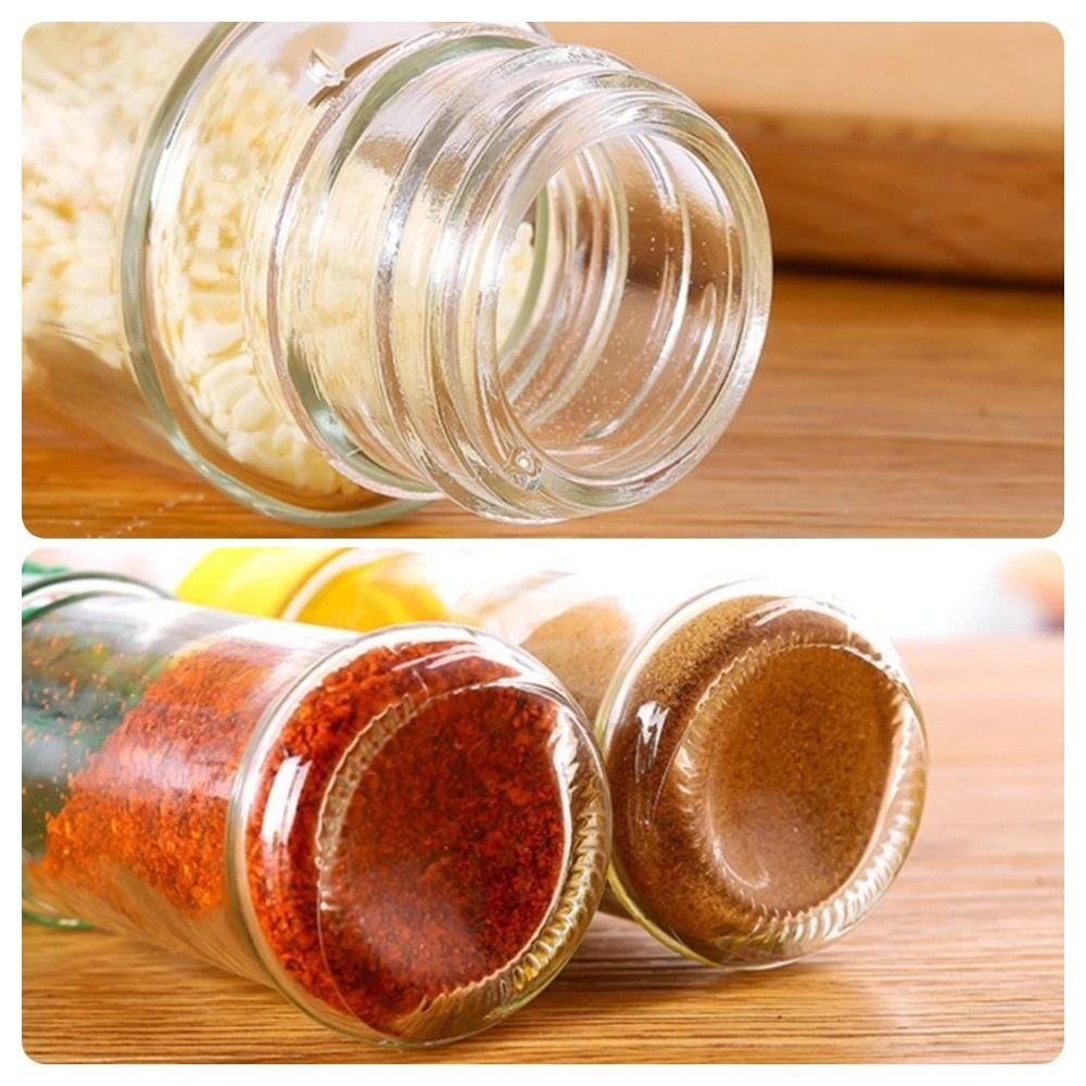 Läbipaistev maitseainešeiker pudel klaaspudel korpus maitseainepurk maitseained säilituspurk Köök