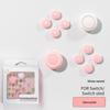 Switch Silicone Keycap - Directional Joystick Cap and Colored Button Sticker for Joy-Con