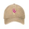 Green Days Star Hand Baseball Caps Casual Distressed Denim Washed Dookie Scene Saviors Headwear Unisex Women Outdoor Adjustable Hat