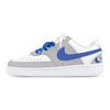 Court Vision 1 Low Top Skateboard Shoes Women's White Blue CD5434-100(Team1281-)