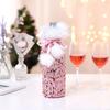 Sequins Christmas Wine Bottle Bag Rose Gold Silver Pink Decor Champagne Bottle Cover Table Ornament YFA2089
