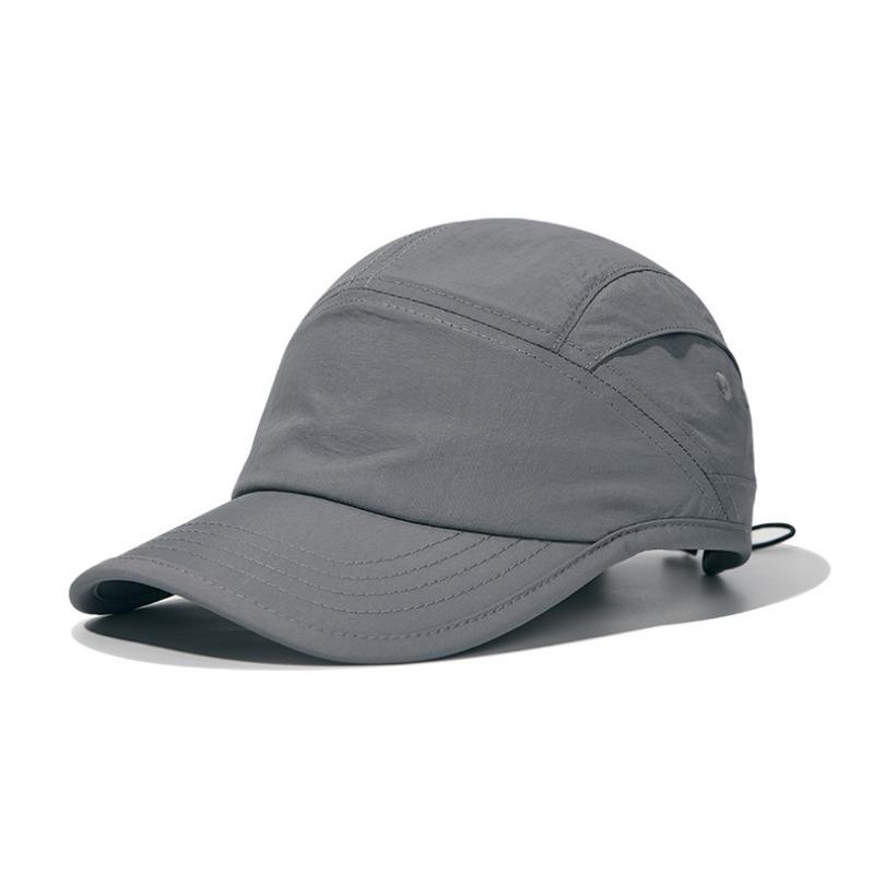 Quick-drying cap Tooling cap Men's and women's outdoor breathable waterproof baseball cap Drawstring elastic adjustment hat