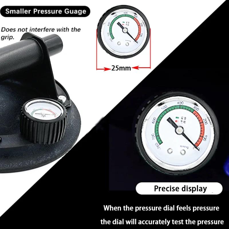 2025 NEU 8 Zoll 250KG Luftpumpe Vakuumsaugnäpfe Leistungsstark Schwerlast Starke Handpumpe Saugheber Magnete Handhabungswerkzeuge