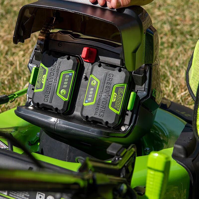 Greenworks Cordless Walk-Behind Lawn Mower CN plug (adapter included)