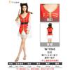 Halloween Party Stage Show Costume Adult Female Court Red Luxury Pirate Costume Game Uniform Temptation