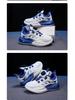2025 Kids' Sneakers: White Non-Slip Breathable Shoes with Rotating Buckle for Boys and Girls
