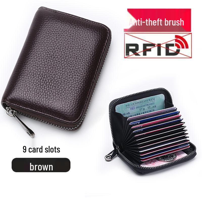 

Women s Anti-Magnetic Card & ID Holder with Multiple Slots - Trendy, Large Capacity & Portable Design