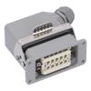 Heavy Duty Connectors Waterproof Aviation Plug 10 Core Sided Out Industrial Control Supplies
