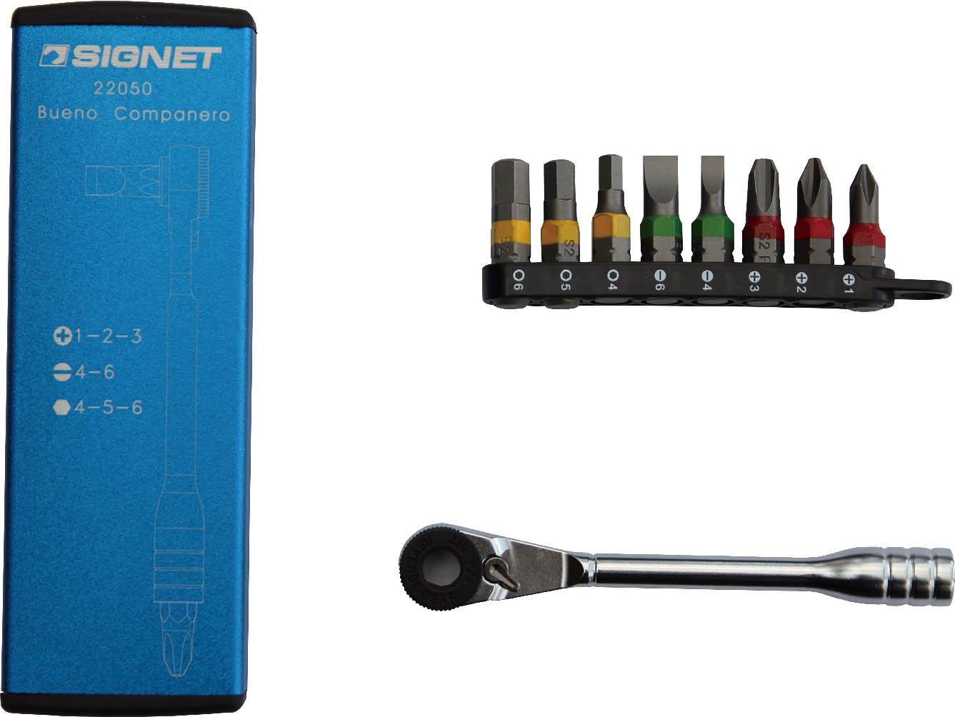 SIGNET Mini Ratchet 22050 Set, Blue, синий