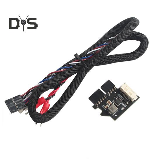 

Модуль с кабелем Детали принтера Универсальная простая в использовании плата PD Детали принтера с несколькими нитями Плата Комплект для управления кабелями 3D-принтера чёрный