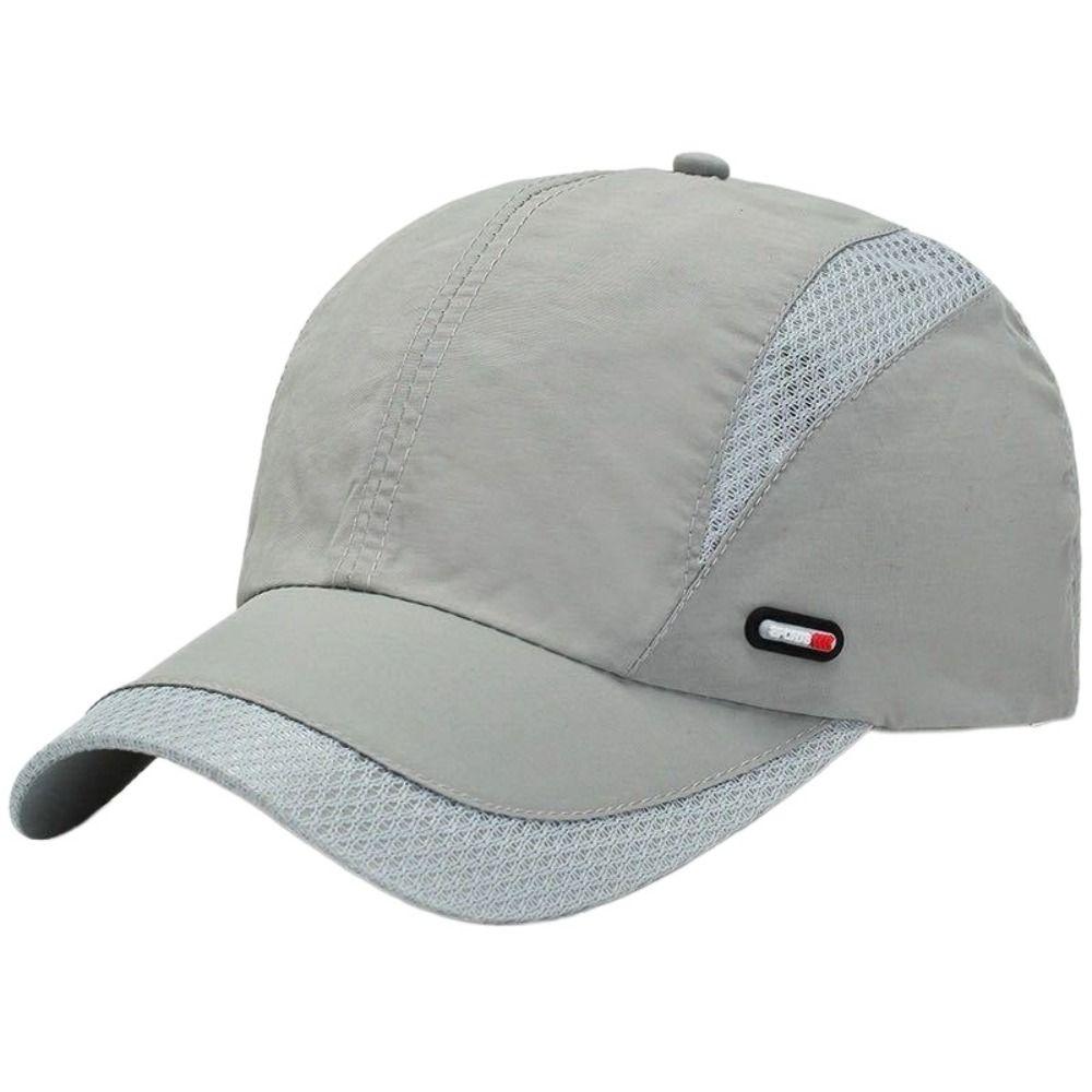 Sun Protection Quick Dry Cap Ultra-Thin Sports Hat Adjustable Mesh Baseball Cap  Cycling