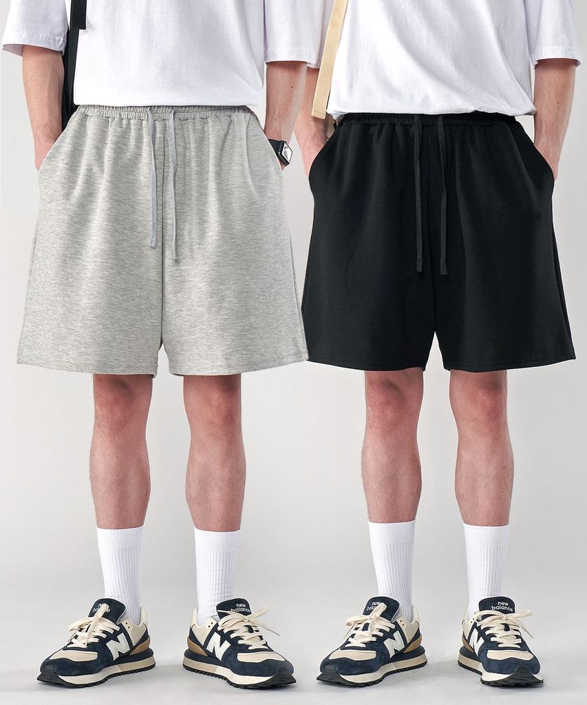 UNTAPPED STUDIO Bermuda Big Wide Training Elastic Shorts 2 Colors