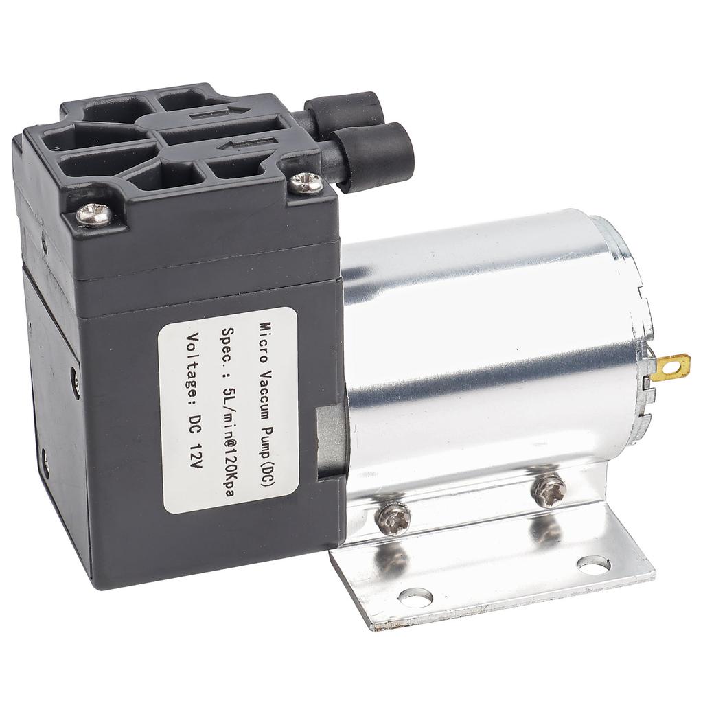 DC 12V 5L/min 120kPa Mini Vakuumpumpe Unterdruck Saugförderung Mit Halter