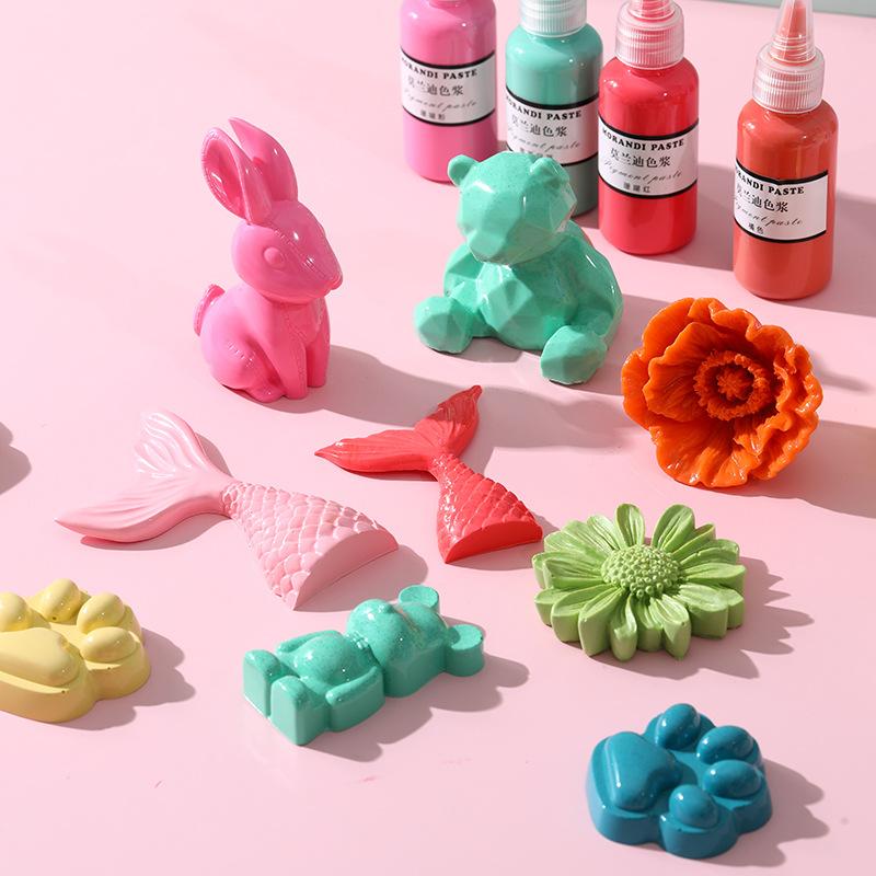 30g Oily Paste Epoxy Resin Ab Glue Hand-painted Beads Diy Coloring Materials Recommended Materials for Interest Classes
