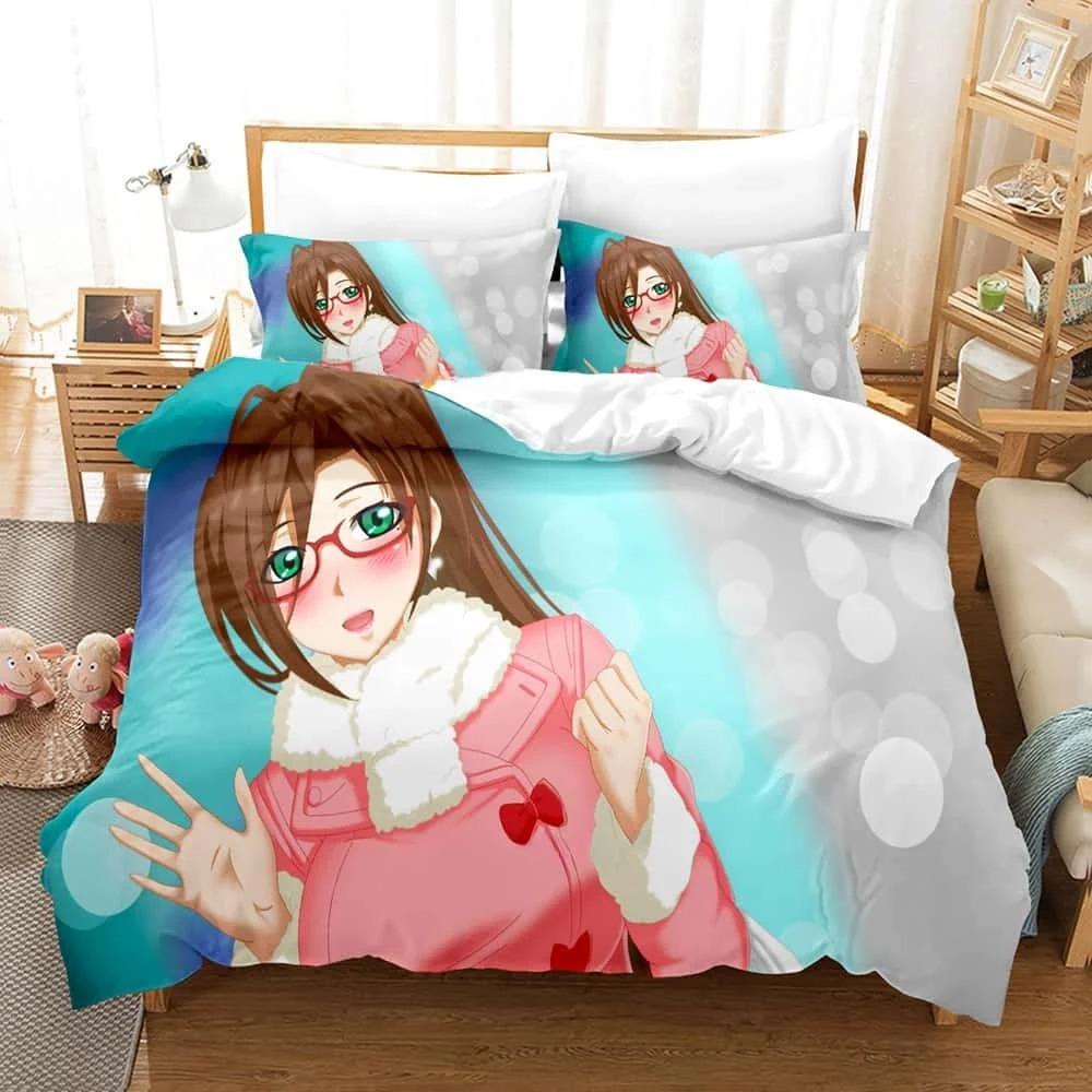Anime The Testament of Sister New Devil Bedding Set Single Twin Full Queen King Size Bed Set Adult Kid Bedroom Duvet cover Sets Tool
