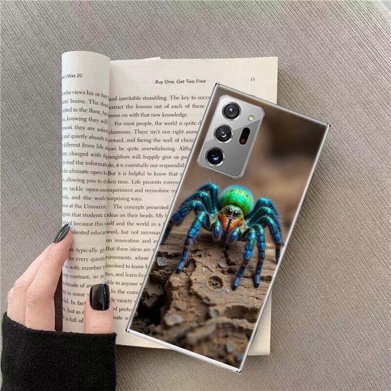 

Spiders on the Spider Web Phone Case for Samsung A17 A37 A57 A54 A14 A24 A34 A07 A04S A02S A12 A22 A32 A52S A16 A26 A36 A56 A72 Samsung A57 5G