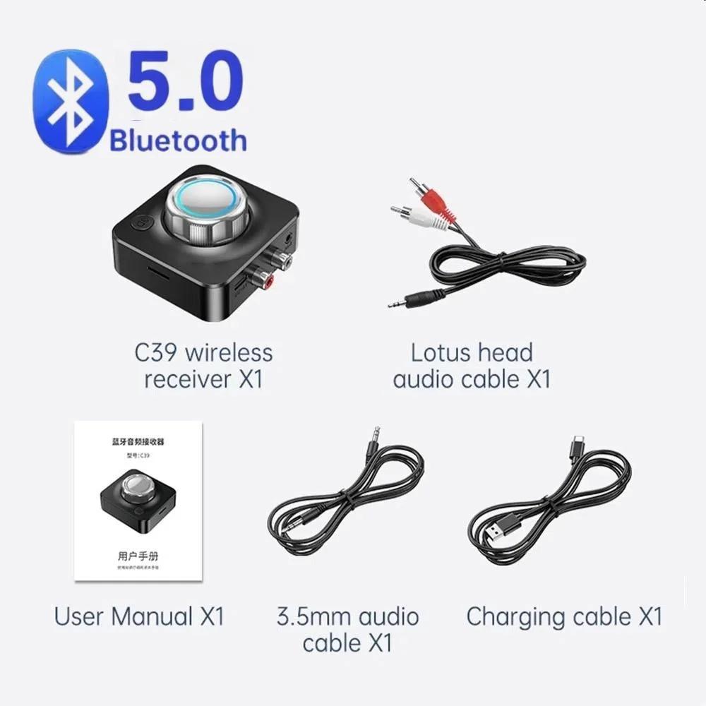 

Bluetooth Приемник Передатчик Пульт Дистанционного Управления Стерео Музыка 3,5 мм AUX Разъем RCA TF Карта Беспроводной Аудио Адаптер для Автокомплекта ТВ ПК CHINA puce