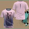 Nuova T-shirt in Mesh a Rapida Asciugatura Estiva da Uomo e Donna Tuta da Allenamento per il Tennis T-shirt Sportiva Casual Commemorativa del Ritiro di Roger Federer