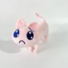 Super Carino P Gatto! BAMBOLA PELUCHE RAGAZZA BISOGNOSA SOVRADOSAGGIO Angelo Super Carino Salsa Giapponese Carina Bambola Pioggia Rosa Peluche Giocattolo Regali per Fan NATALE