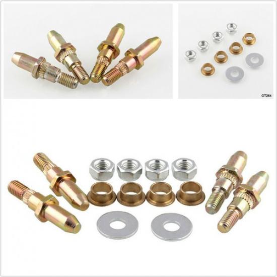 

Car SUV Truck Front Door Iron Hinge Pin Bushing Kit Good Electrical Conductivity