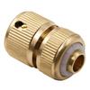 Garden Hose Quick Connector 4-Point Copper Thread Water Pipe Adapter for Drip Irrigation System Fitting Joint
