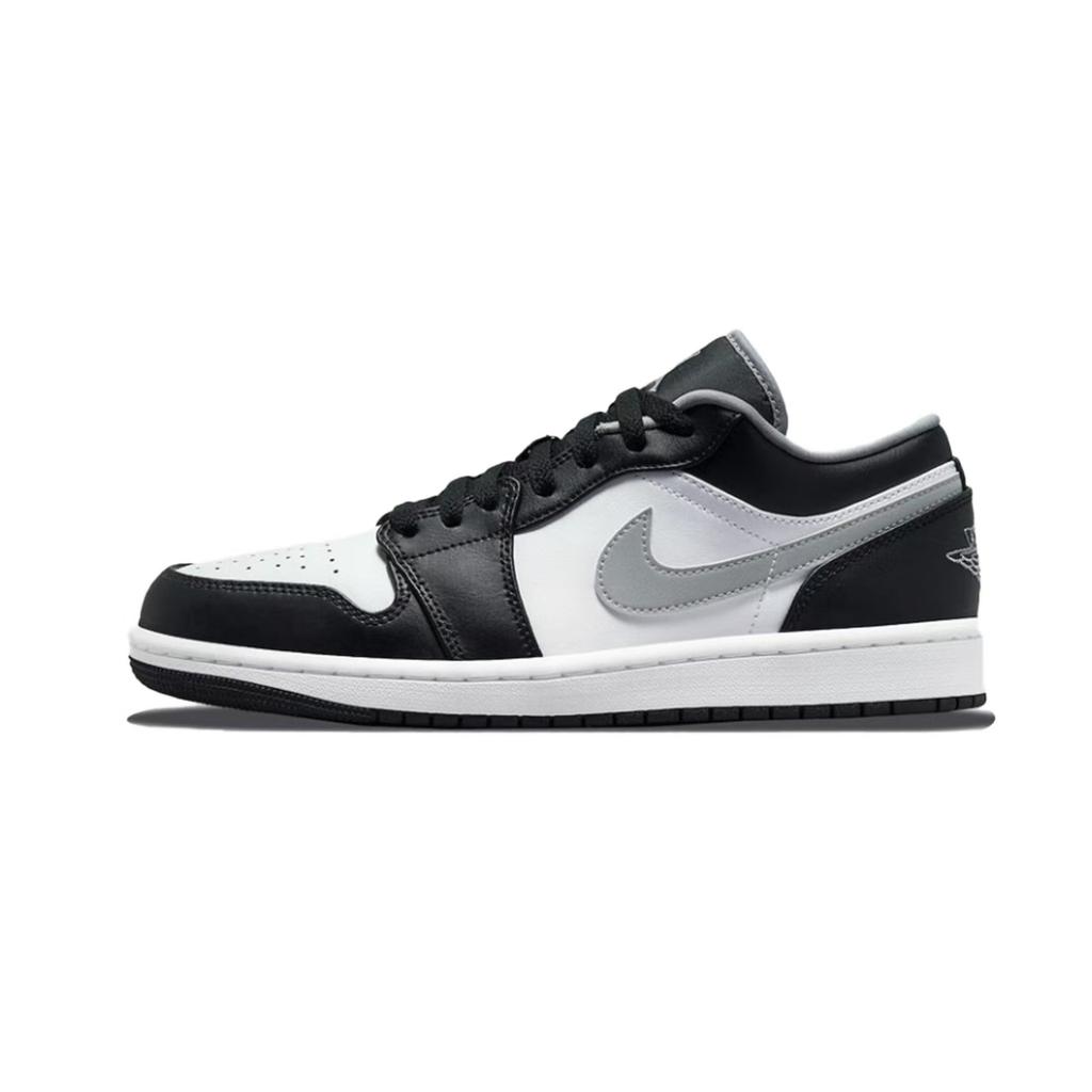 Jordan Air Jordan 1 Sign To Dream Coverage Low Top Skateboard Shoes Unisex Black 553558-040(Team1112-)