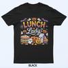 Fabulous Lunch Lady Halloween Ghost Pumpkin Costume Funny T-Shirt