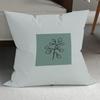 Short Plush Material Pillowcasehome Decor Abstract Plant Pattern Pillow Covers Pattern Cushion Cover Suitable For Sofa Bedroom C