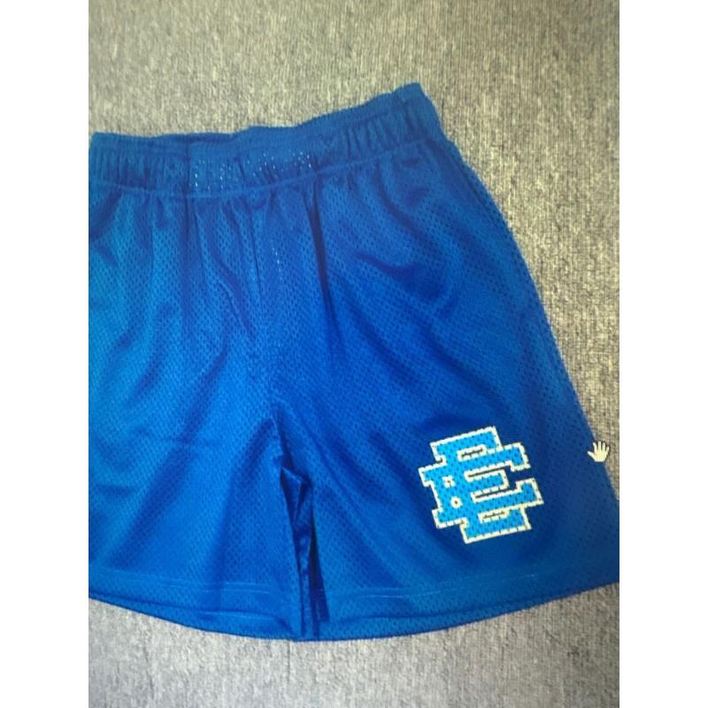 Eric Emanuel EE Herren Mesh Fitnessshorts Atmungsaktiv Jogging Training Lässige Sportbekleidung