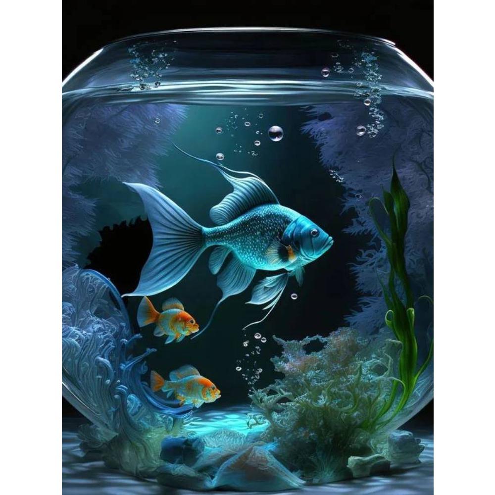 DIY Full Circle Diamond Painting Cross Stitch 3D Art Style Home Scene Decorative Diamond Painting 5d Diamond Art Painting