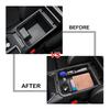 For Nissan Sentra 2020 2025 2025 2025 2025 Center Console Armrest Storage Box Center Console Organizer Tray Car ABS Storage Box